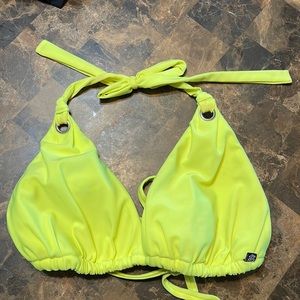 La Vie en Rose aqua Bikini Top Size L🥰